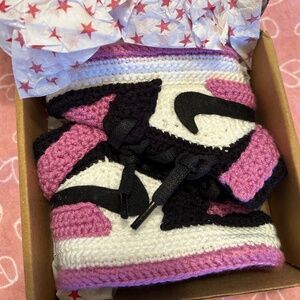 Baby homemade booties